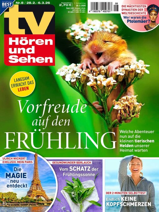 Title details for TV Hören und Sehen by Bauer Vertriebs KG - Available